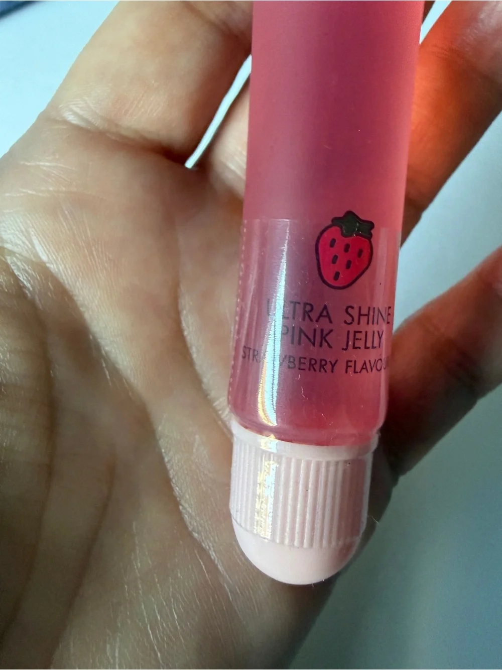 Cherimoya Max MakeupUltra Shine Pink Jelly Lip Gloss Peach & Strawberry 3 Pack